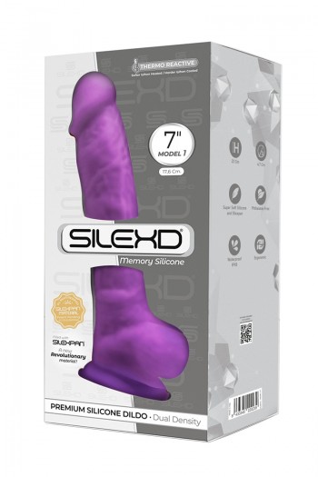 Gode double densité violet Modèle 1 | SilexD 2