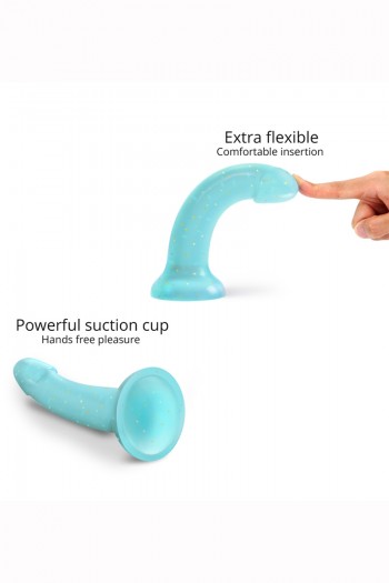 Nightfall - Dildo bleu étoilé Dildolls | Love to Love 2
