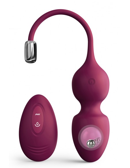 Love balls télécommandées bordeaux | Dorcel