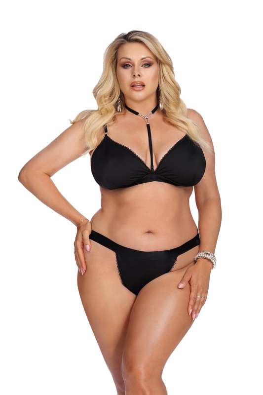 Ensemble Laura - soutien-gorge et string grande taille | Anaïs