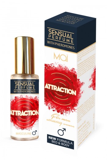 Parfum pour homme aux phéromones | Attraction cosmetics