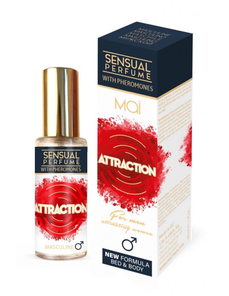 Parfum pour homme aux phéromones | Attraction cosmetics