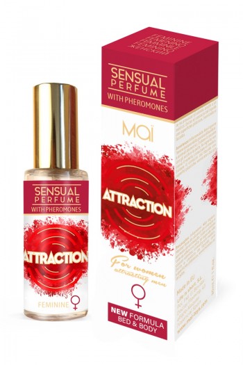 Parfum pour femme aux phéromones | Attraction cosmetics