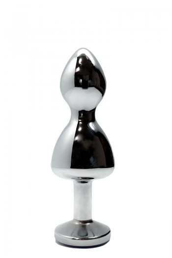 Lollypop bleu taille S - Plug métal bijou | Wooomy 2