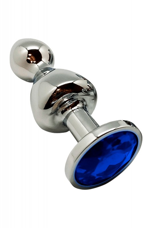 Lollypop bleu taille L - Plug métal bijou | Wooomy