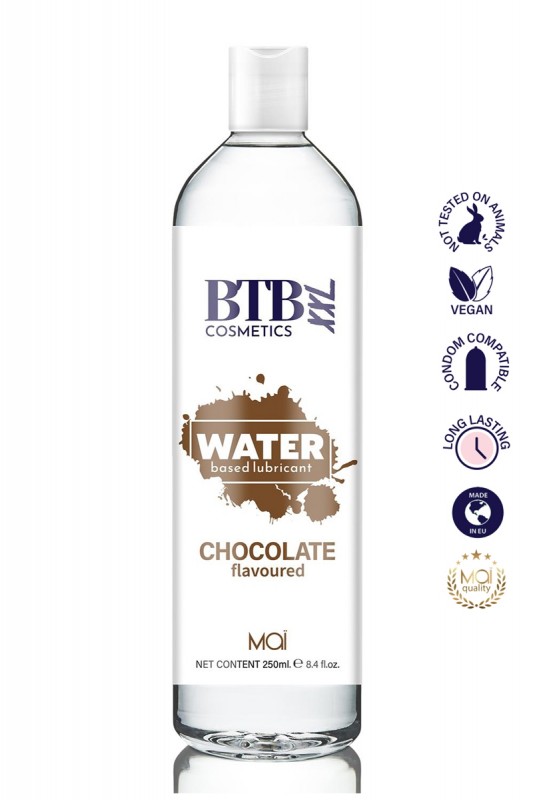 Lubrifiant à base d'eau parfum Chocolat 250 ml | BTB