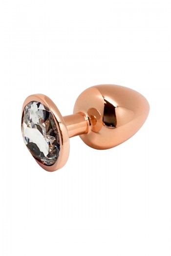 Tralalo taille S - Plug métal bijou transparent | Wooomy