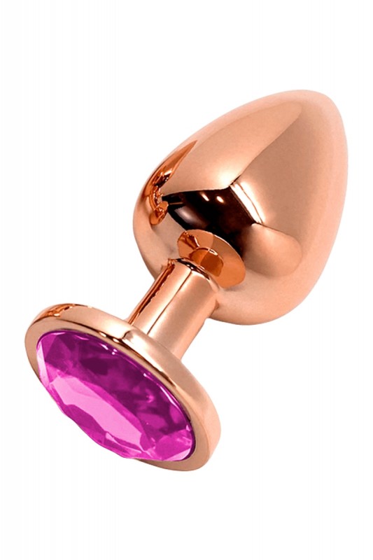 Tralalo taille L - Plug métal bijou rose | Wooomy