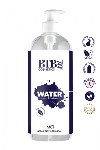Lubrifiant à base d'eau nature 1 litre | BTB 2