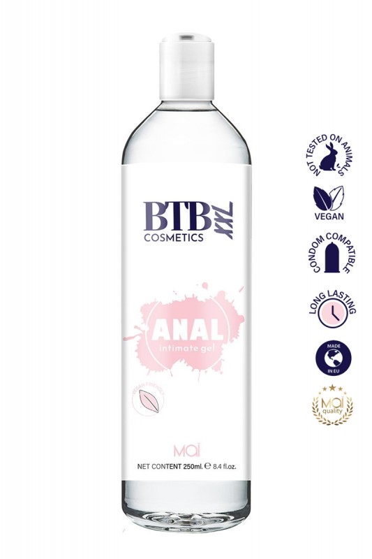 Lubrifiant anal à base d'eau 250 ml | BTB