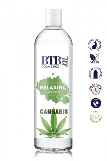 Lubrifiant relaxant au cannabis 250 ml | BTB