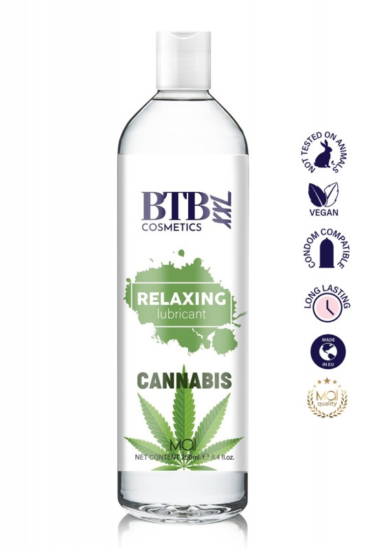 Lubrifiant relaxant au cannabis 250 ml | BTB