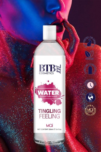 Lubrifiant stimulant à base d'eau 250 ml | BTB 2