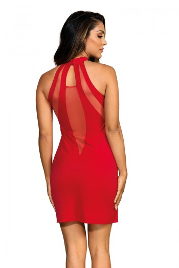 V-9259 - Robe rouge Party at Ibiza | Axami 2