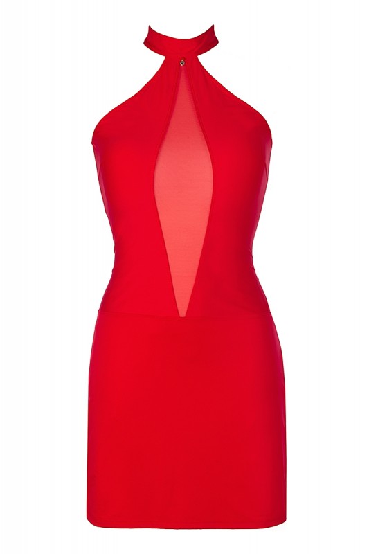 V-9259 - Robe rouge Party at Ibiza | Axami