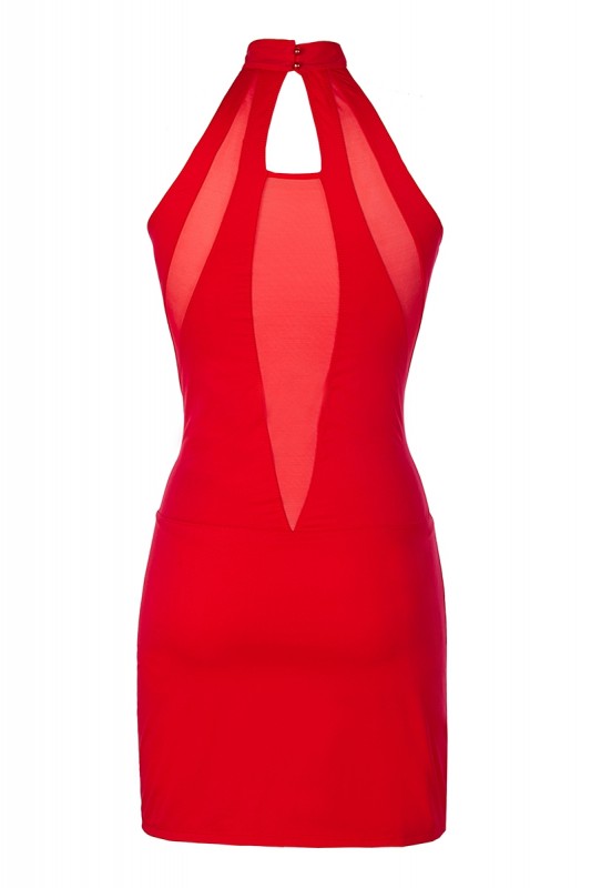 V-9259 - Robe rouge Party at Ibiza | Axami