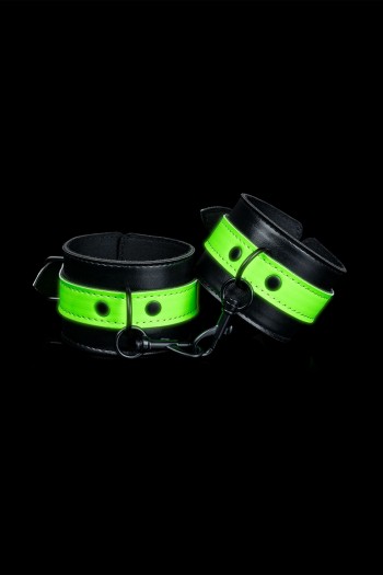 Menottes poignets noires et phospho | Ouch! 2