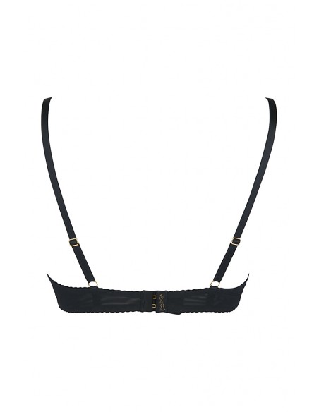 Soutien-gorge Dentelle et Broderies Rouges V-1002 | Axami