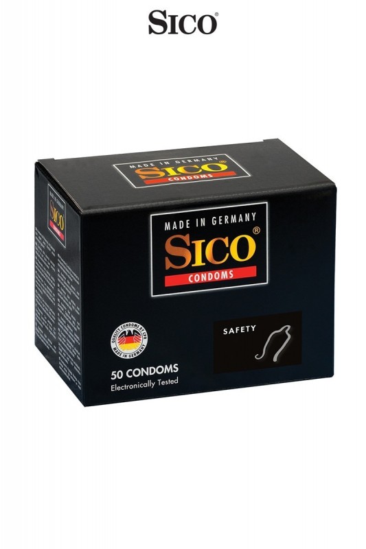 50 préservatifs SAFETY Sico | Sico