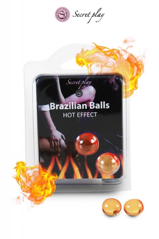 2 Brazilian balls effet chaleur - Massage érotique - MyLibido