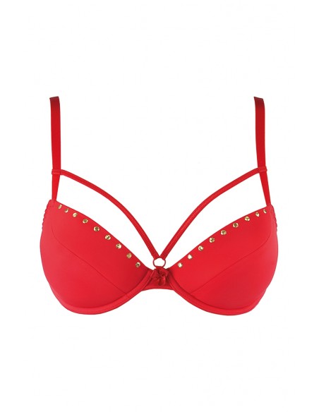 V-10351 - Soutien-gorge push-up rouge | Axami V-10351 - Soutien-gorge push-up rouge | Axami