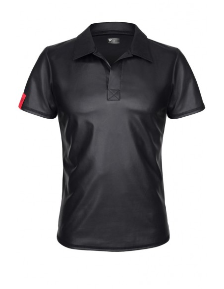 Polo en Wetlook noir Regnes | Regnes