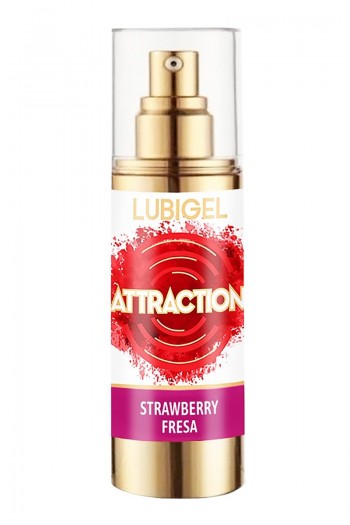 Lubrifiant stimulant à la fraise - Attraction | Attraction cosmetics 2