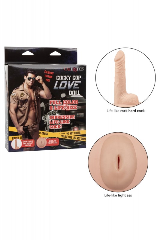 Poupée Gonflable Masculine - Policier | California Exotic Novelties