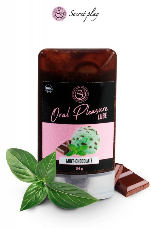 Lubrifiant comestible chocolat-menthe Secret Play - 1 Lubrifiant comestible chocolat-menthe Secret Play - 1