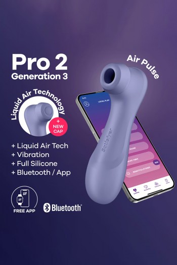 Satisfyer Pro 2 Generation 3 lilas - Stimulateur connecté | Satisfyer 2