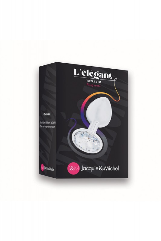 L'élégant Medium - Plug bijou Jacquie et Michel | Jacquie & Michel Toys