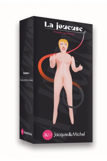 La joueuse - Poupée gonflable Jacquie et Michel | Jacquie & Michel Toys