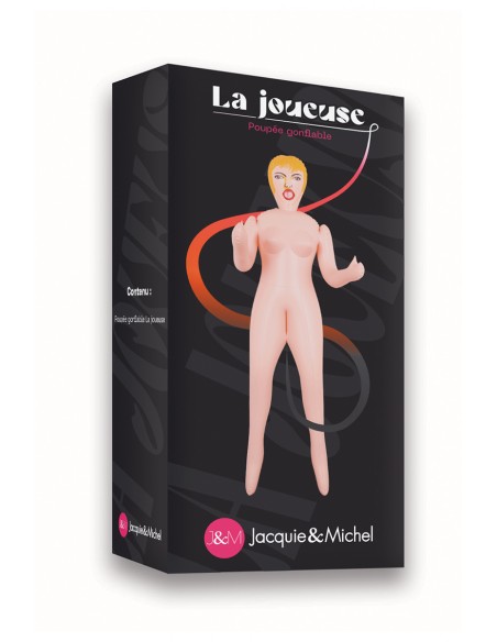 La joueuse - Poupée gonflable Jacquie et Michel | Jacquie & Michel Toys La joueuse - Poupée gonflable Jacquie et Michel | Jacquie & Michel Toys