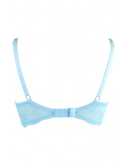 V-10131 - Soutien-gorge dentelle bleu azur | Axami V-10131 - Soutien-gorge dentelle bleu azur | Axami