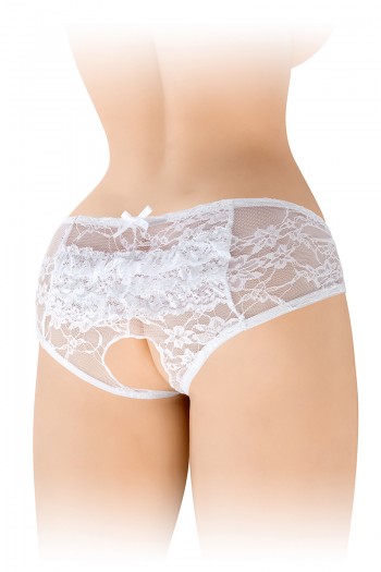 Amanda - Culotte ouverte blanche | Fashion Secret 2
