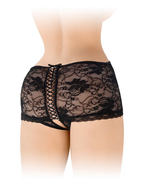 Cynthia - Shorty ouvert noir | Fashion Secret Cynthia - Shorty ouvert noir | Fashion Secret