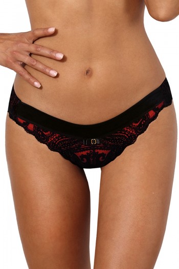 V-10048 - String rouge et noir | Axami