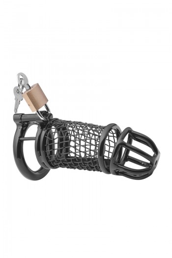 Matrix Black - Cage à pénis noire XXX Dreamtoys | XXX-DreamsToys 2