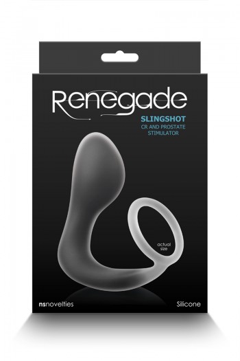 Renegade Slingshot - Plug prostatique avec cockring | NS Novelties 2
