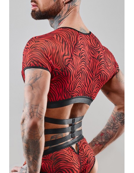 Top-Harnais Érotique Zébré par Regnes | Regnes