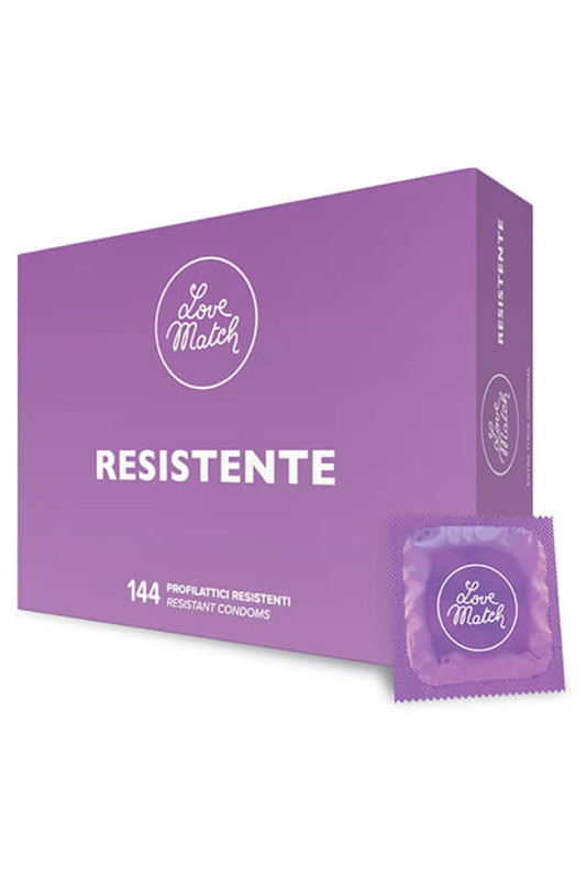 144 Préservatifs résistants - Love Match | Love Match