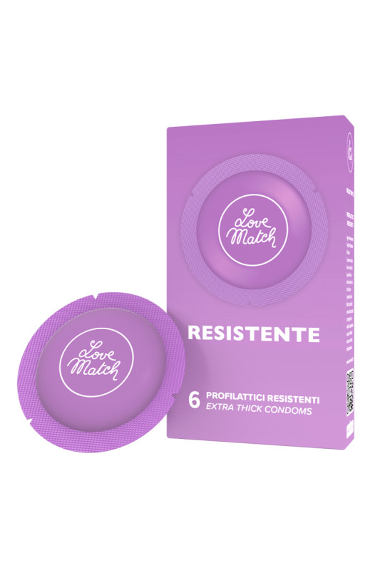6 Préservatifs résistants - Love Match | Love Match