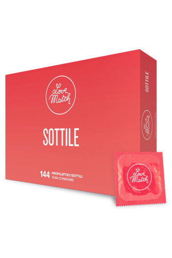 144 Préservatifs fins - Love Match | Love Match