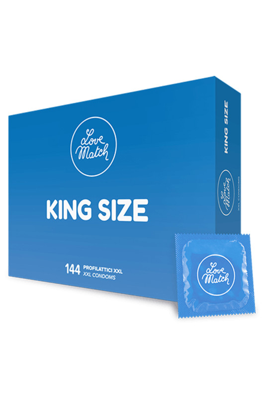 144 Préservatifs King size - Love Match | Love Match