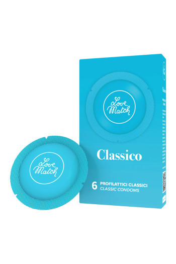 6 Préservatifs classiques - Love Match | Love Match