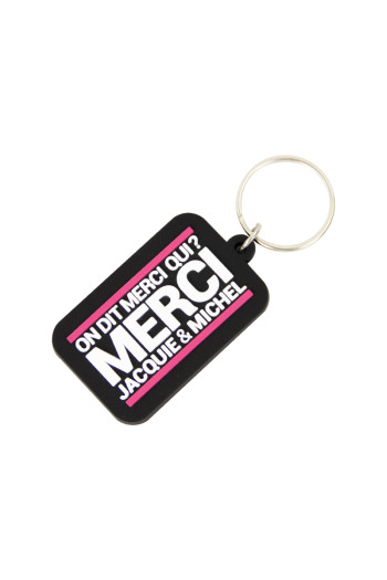Porte clé Merci Jacquie & Michel | Jacquie & Michel