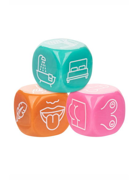 Jeu de Dés Coquins "Roll With It Sex Dice Game" | California Exotic Novelties Jeu de Dés Coquins "Roll With It Sex Dice Game" | California Exotic Novelties