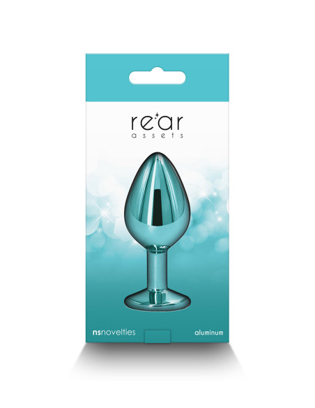 Plug Anal Chromé Vert avec Strass - M | NS Novelties Plug Anal Chromé Vert avec Strass - M | NS Novelties