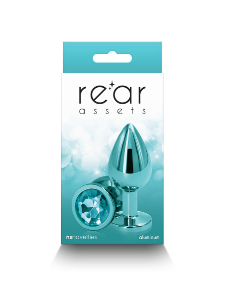 Plug Anal Chromé Vert avec Strass - M | NS Novelties Plug Anal Chromé Vert avec Strass - M | NS Novelties