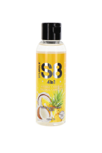 Gel de massage et lubrifiant 4 en 1 tropical pina colada | Stimul 8